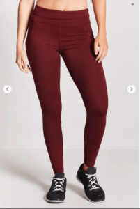 The Active Mesh Pocket Leggings - front zoom