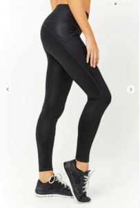 Active Stretch-Knit Leggings - side view
