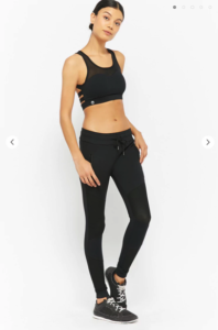 Active Moto Leggings - front far away look