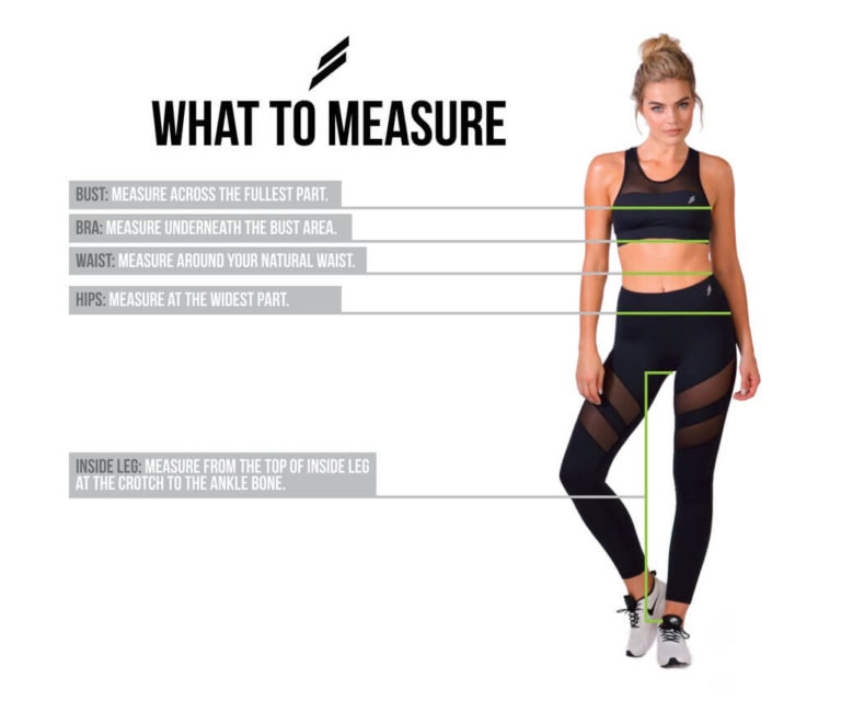 Leggings Size Chart Or How To Get The Perfect Size Legging 