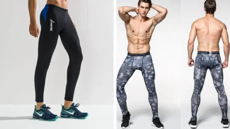 guys wearing leggings under shorts