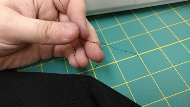 How To Fix a Hole In Leggings. Repairing Tears In Leggings