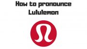how to pronounce lululemon
